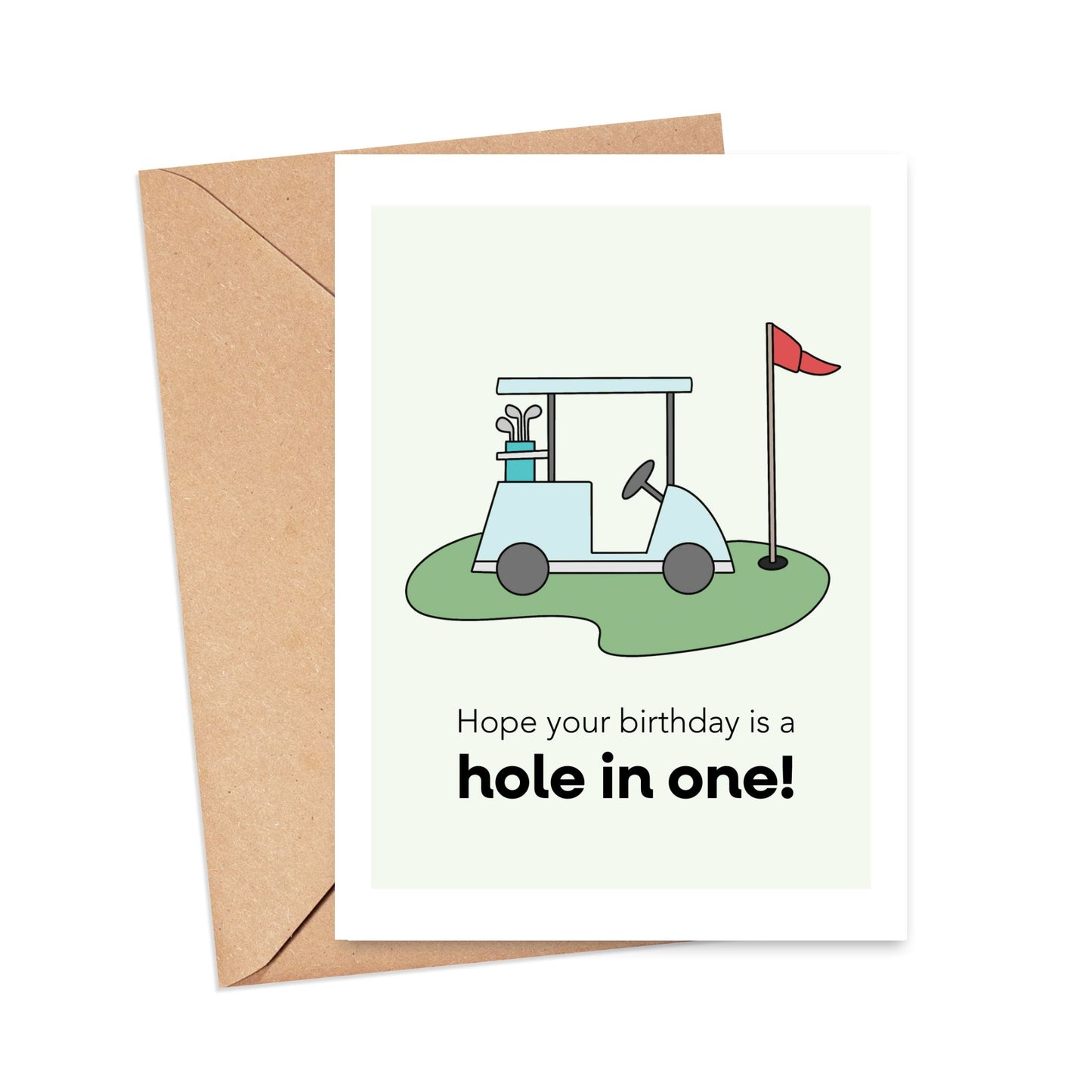 Hope Your Birthday is a Hole in One Card Simply Happy Paper