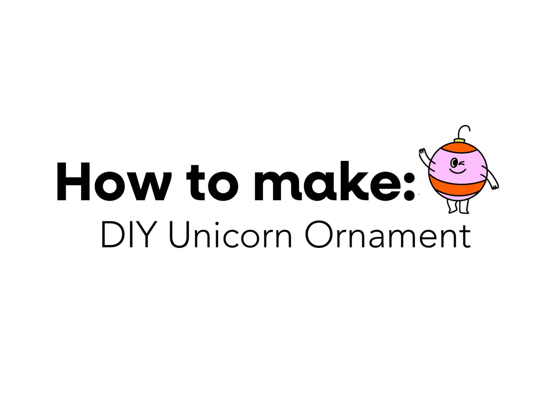 DIY Unicorn Ornament