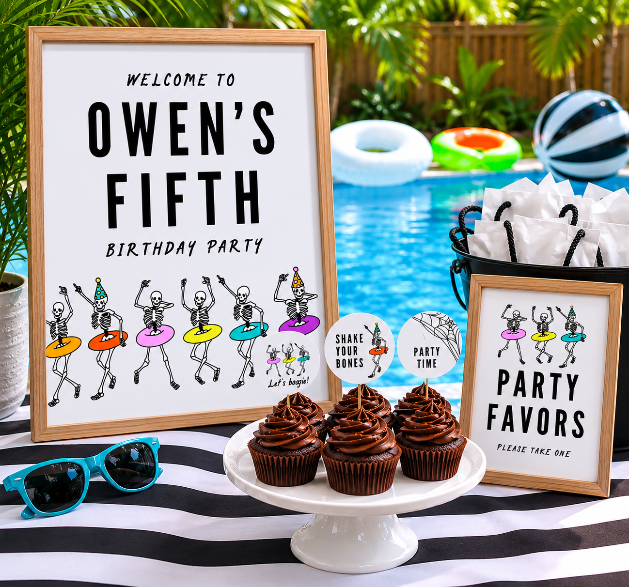 Birthday Invites & Favors
