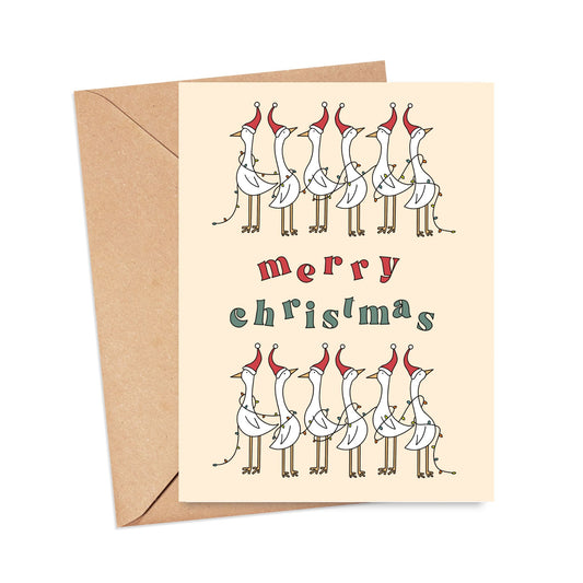 Silly Goose Christmas Card Simply Happy Cards