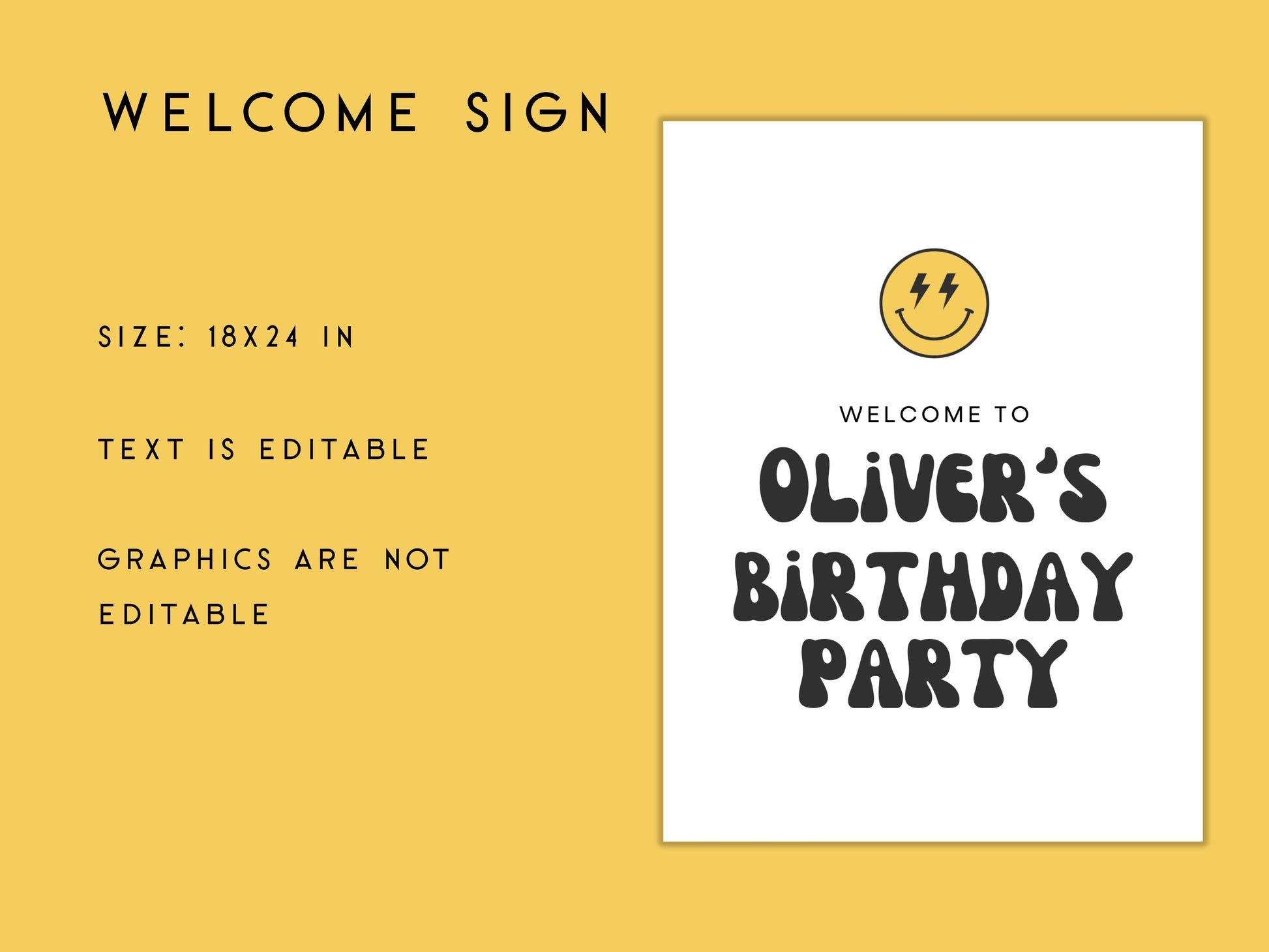 Two Cool Smiley Face Birthday Party Bundle Simply Happy Paper