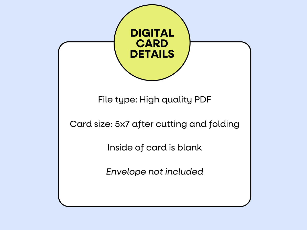 Bump Card DIGITAL Happy Valentine's Day from the Bump Card – Simply Happy Paper