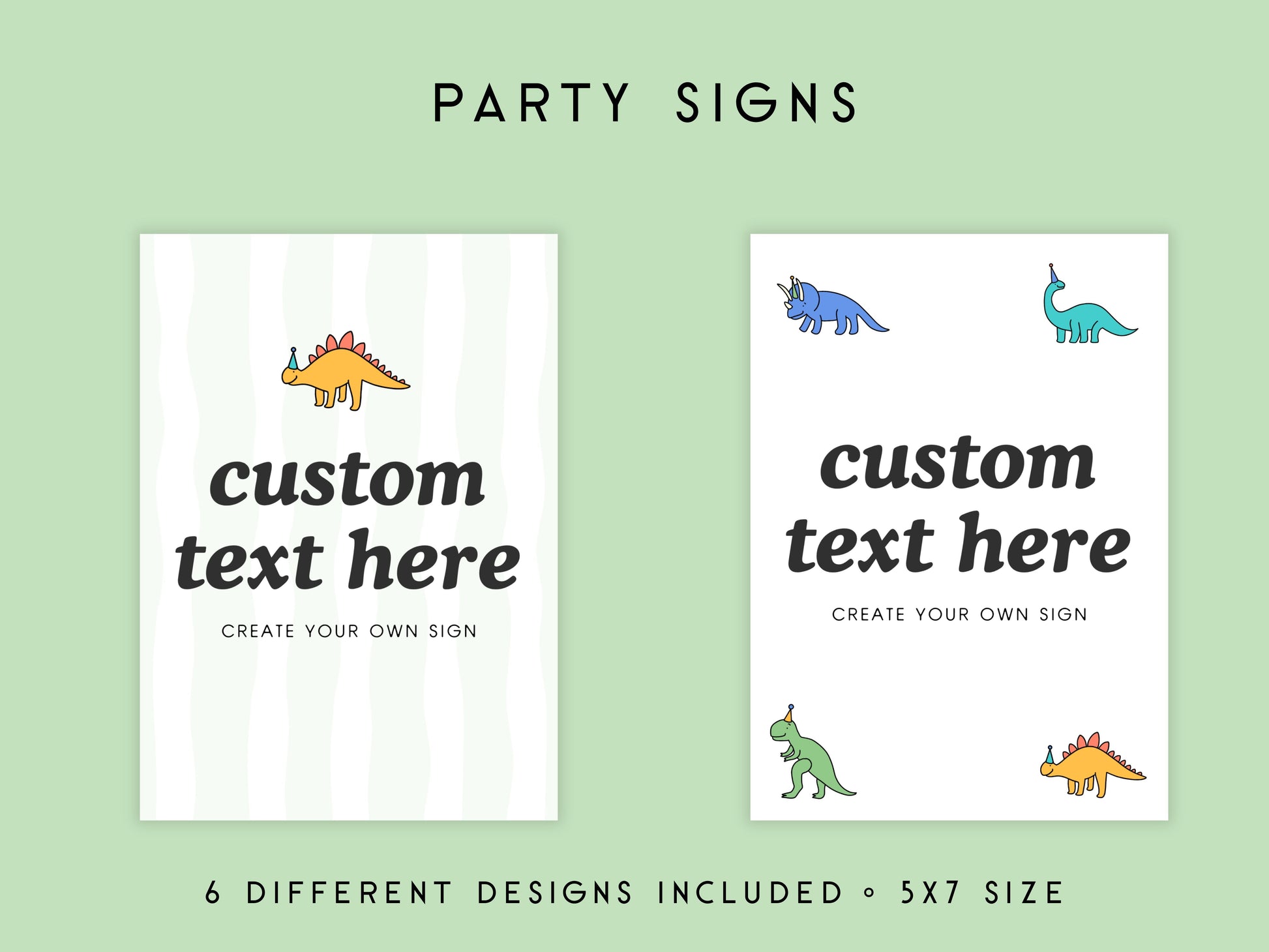 Dinosaur First Birthday Party Starter Set Simply Happy Paper