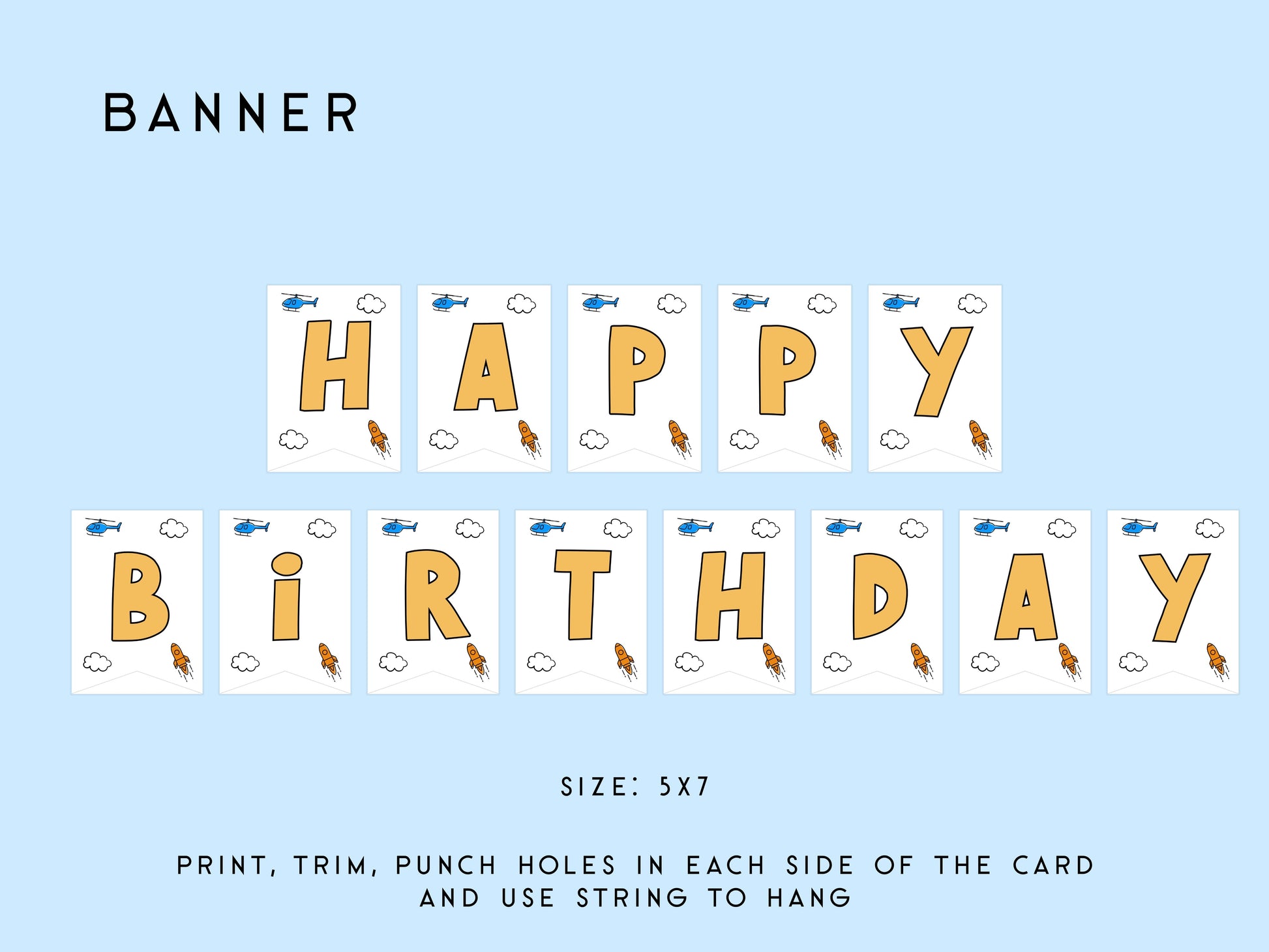 Fly On Over Birthday Party Bundle Simply Happy Paper