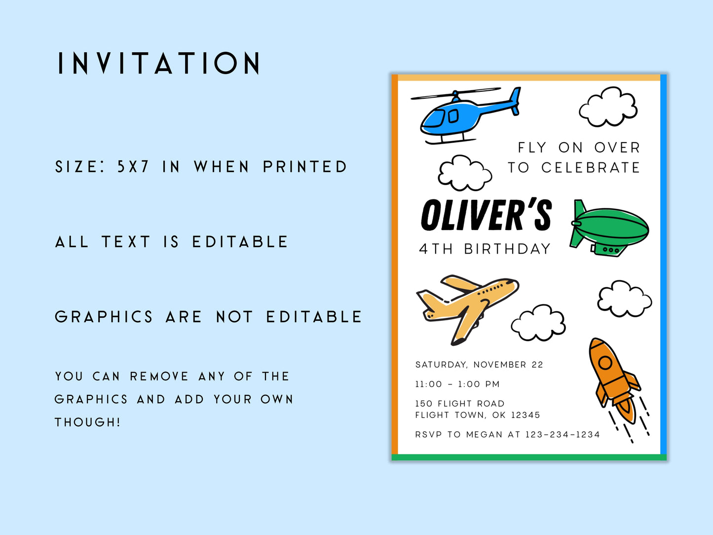 Fly On Over Birthday Party Bundle Simply Happy Paper