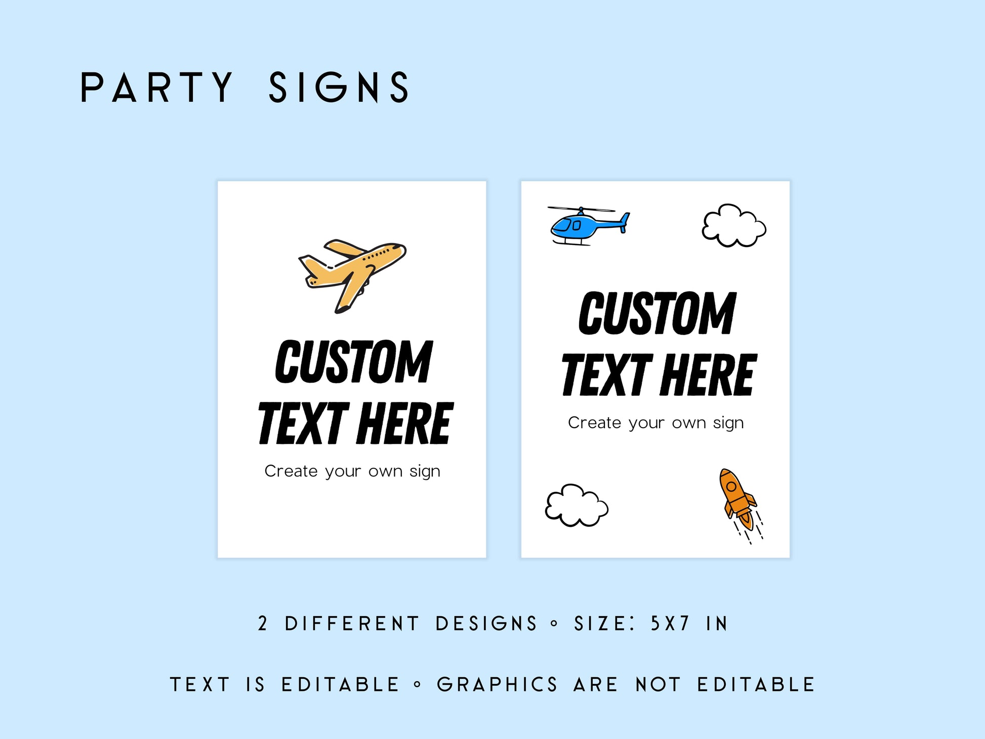 Fly On Over Birthday Party Bundle Simply Happy Paper