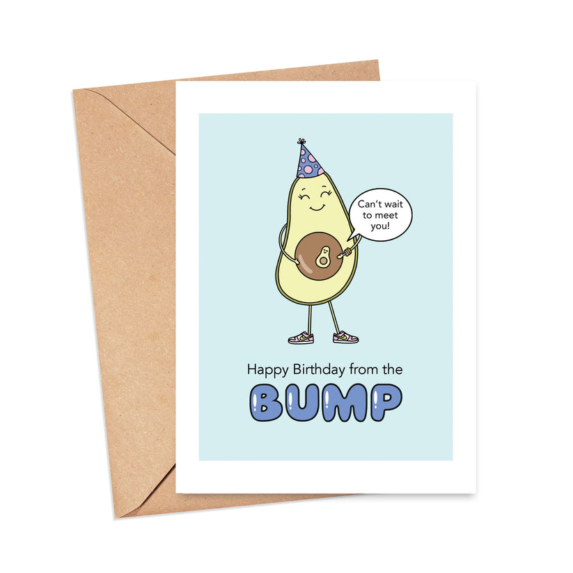 Happy Birthday from the Bump Card – Simply Happy Paper
