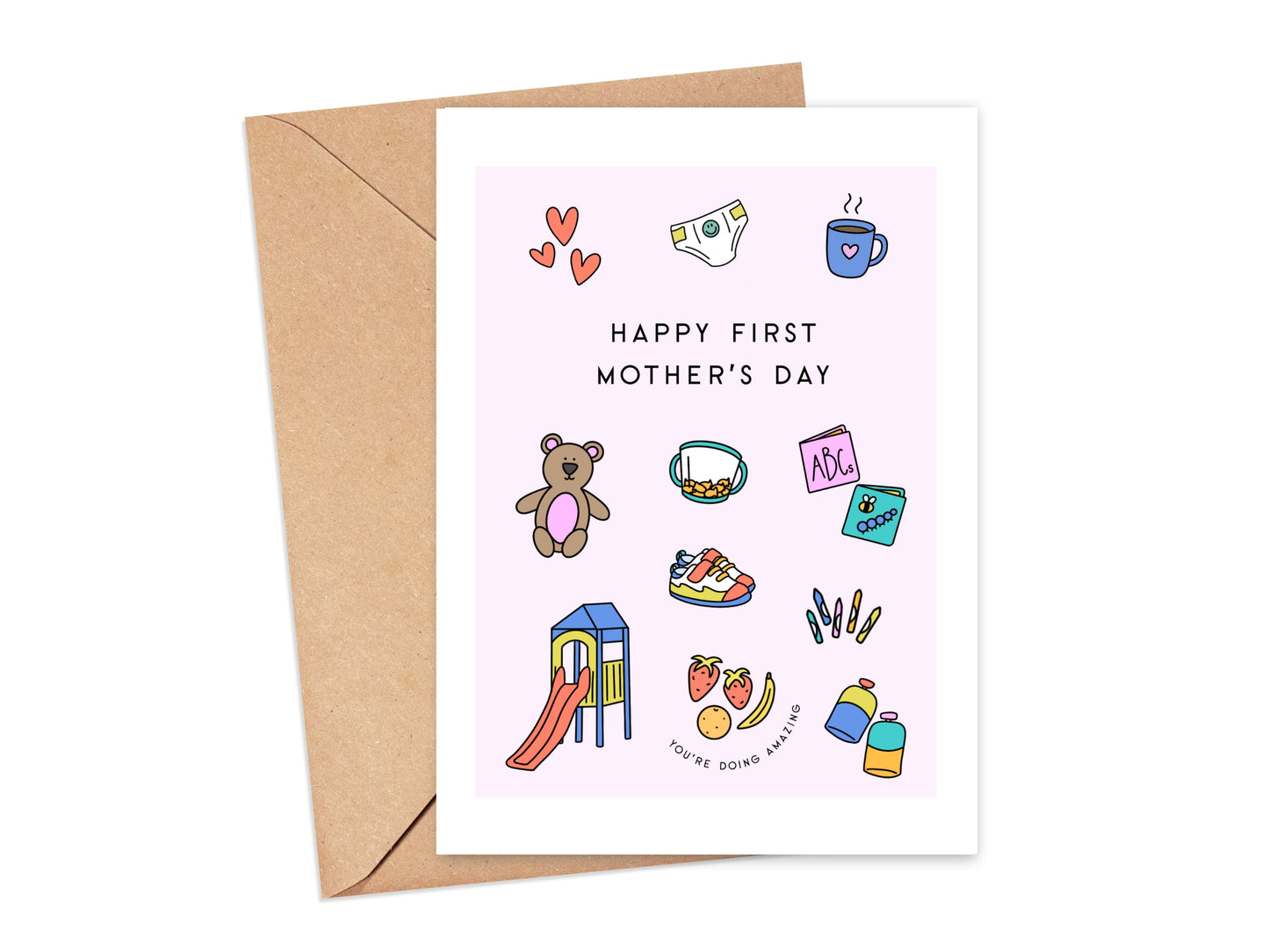 Happy First Mother's Day Card Simply Happy Paper