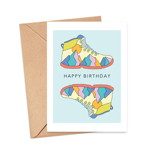 Hiking Birthday Card Simply Happy Cards