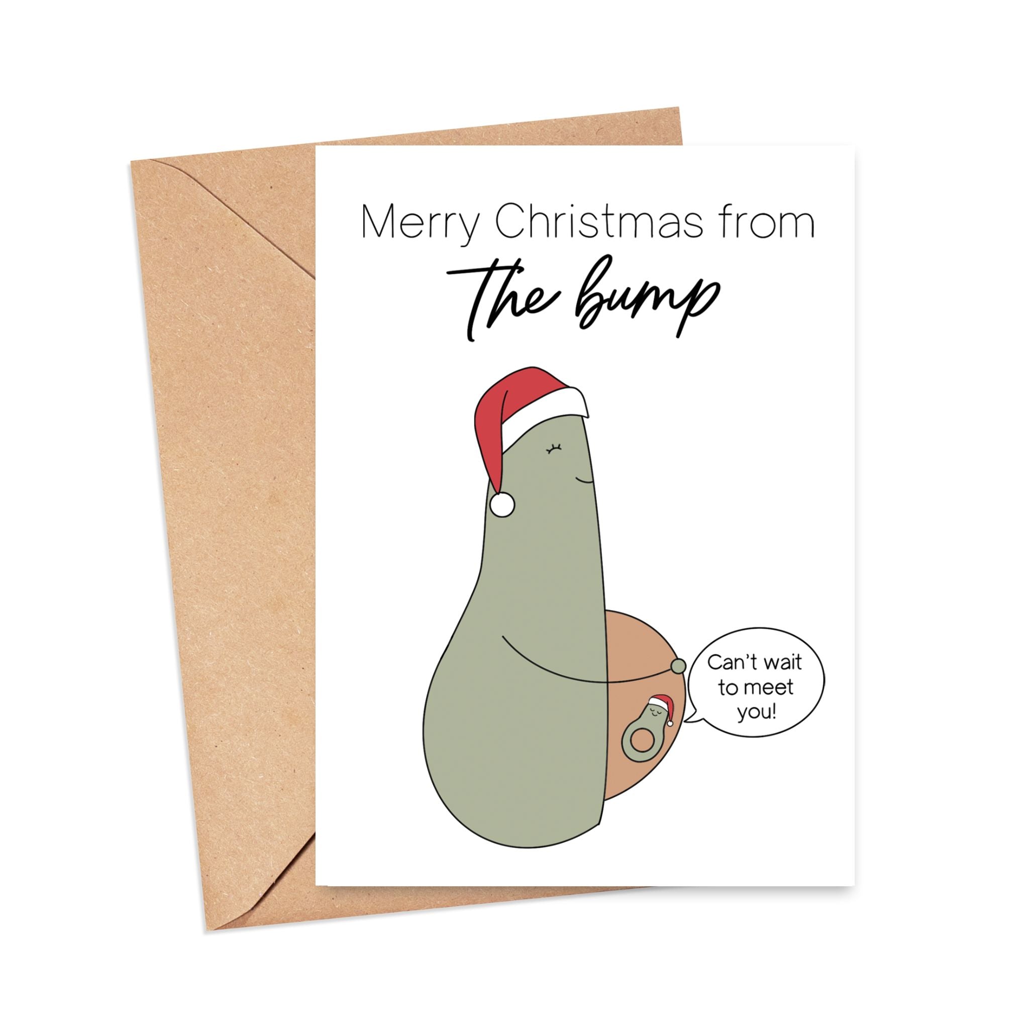 Merry Christmas from the Bump Card – Simply Happy Paper