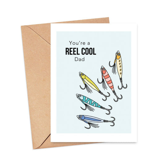 You're a Reel Cool Dad Card Simply Happy Paper