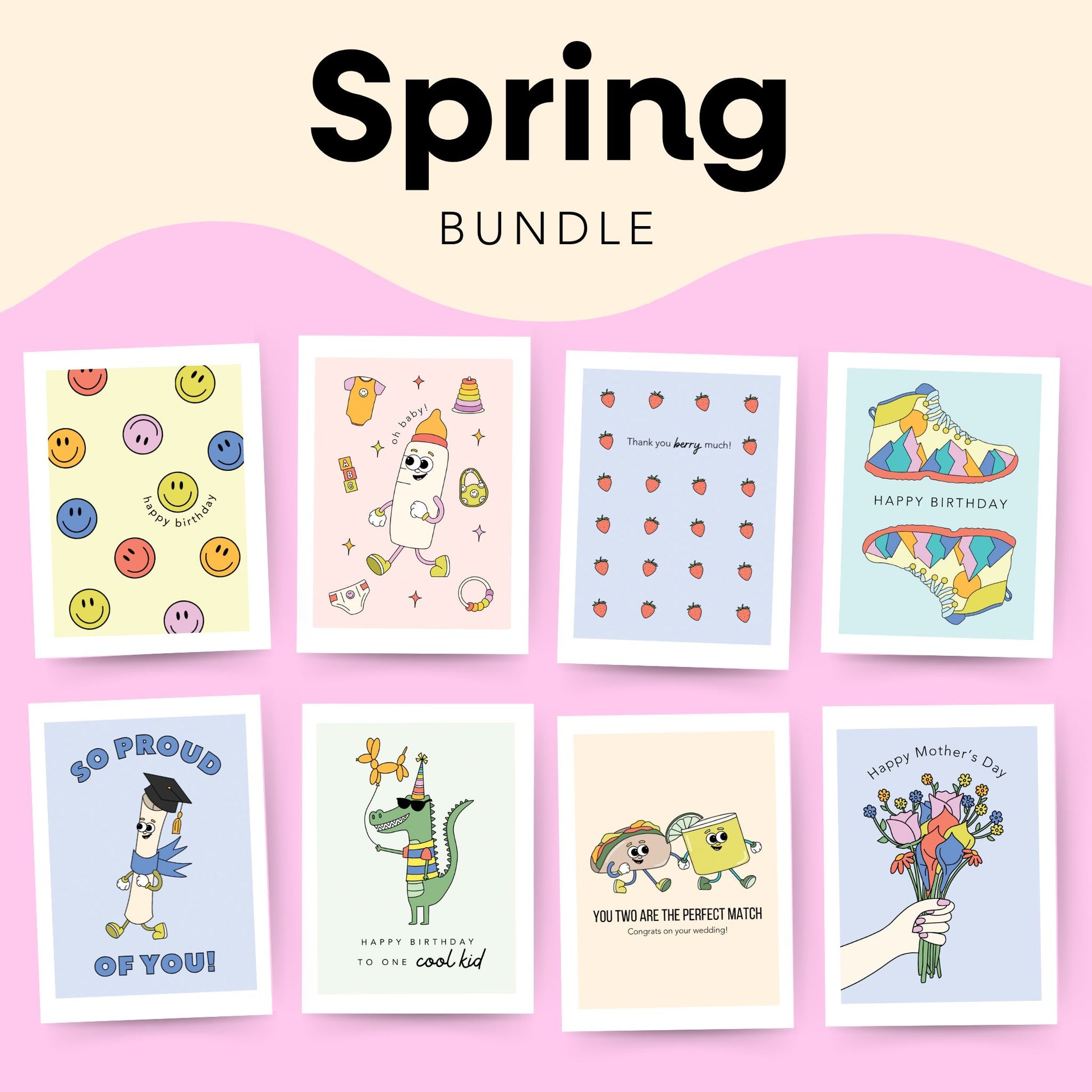 Spring Bundle Simply Happy Paper