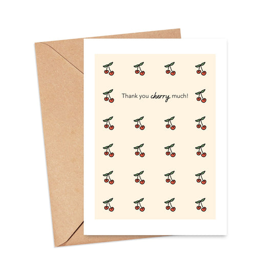Thank You Cherry Much Card Simply Happy Cards