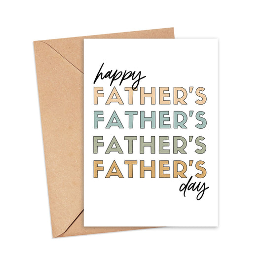 Happy Father's Day Card Simply Happy Cards