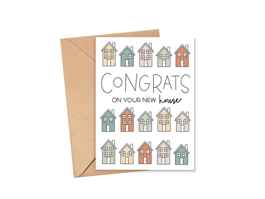 Congrats on Your New House Card Simply Happy Cards