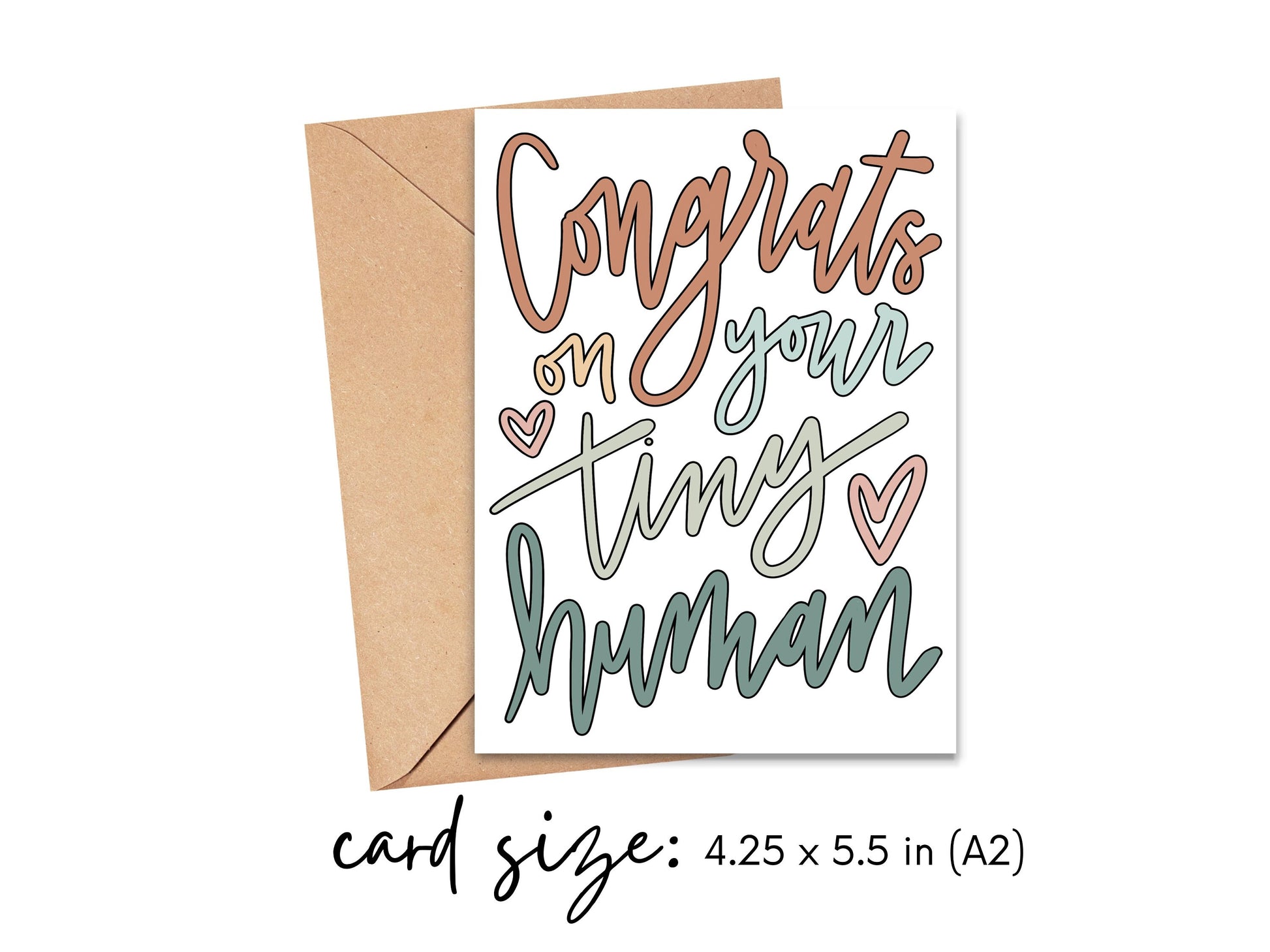 Congrats On Your Tiny Human Card Simply Happy Cards