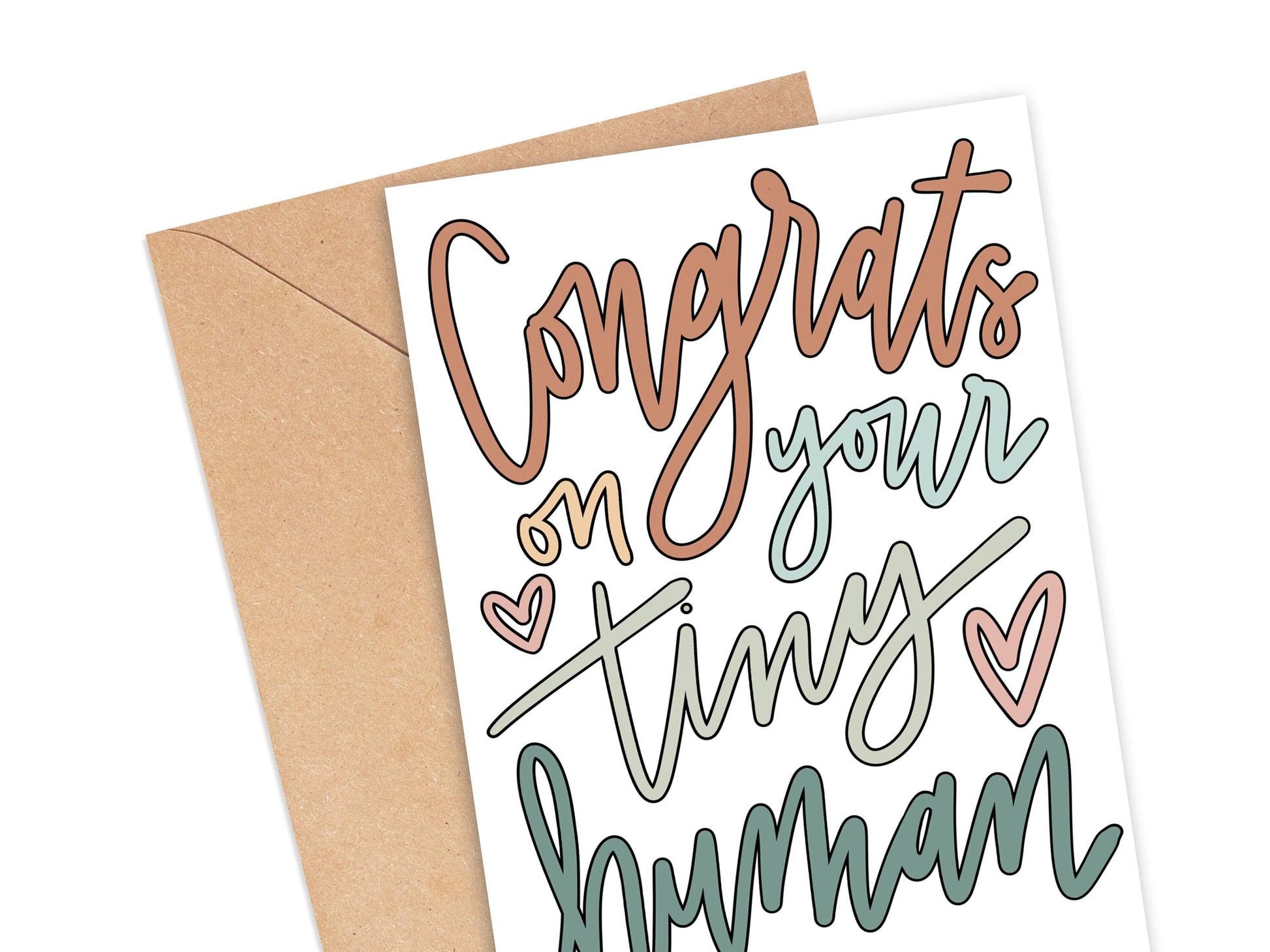 Congrats On Your Tiny Human Card Simply Happy Cards