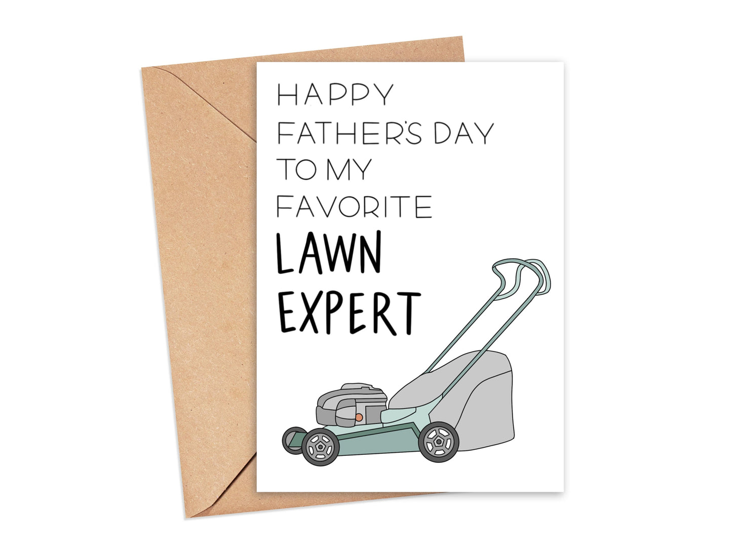 Happy Father's Day to My Favorite Lawn Expert Card Simply Happy Cards