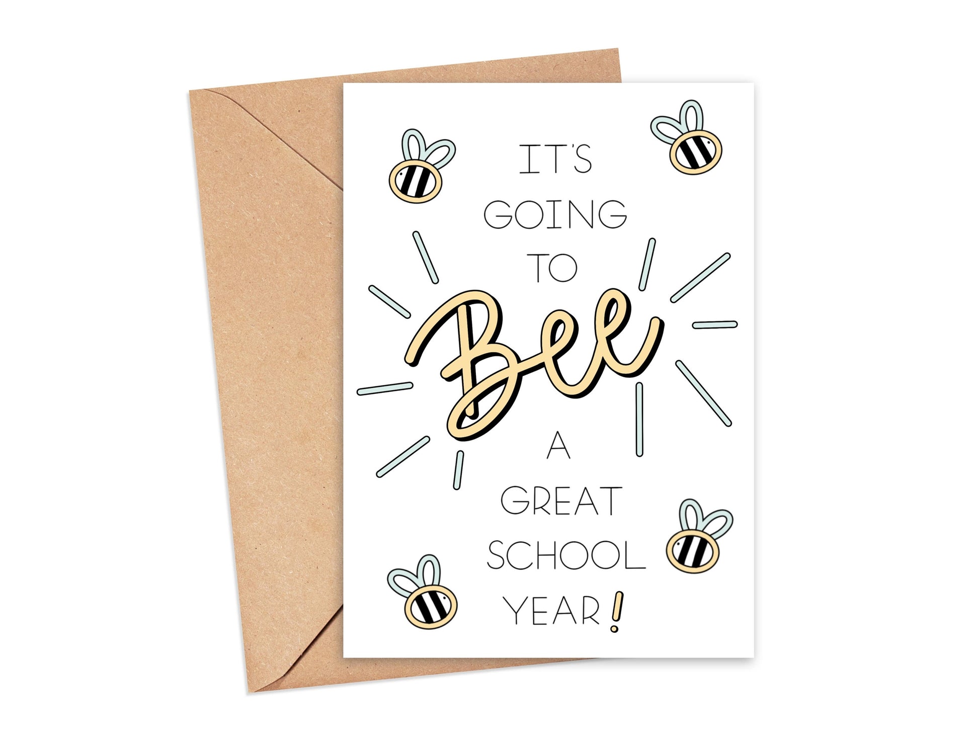 It's Going to Bee a Great School Year Card Simply Happy Cards
