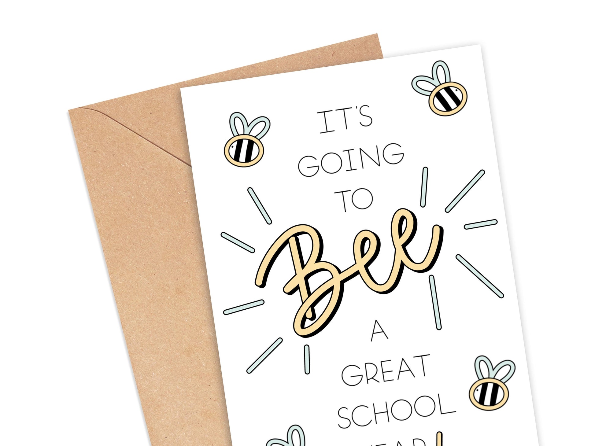 It's Going to Bee a Great School Year Card Simply Happy Cards