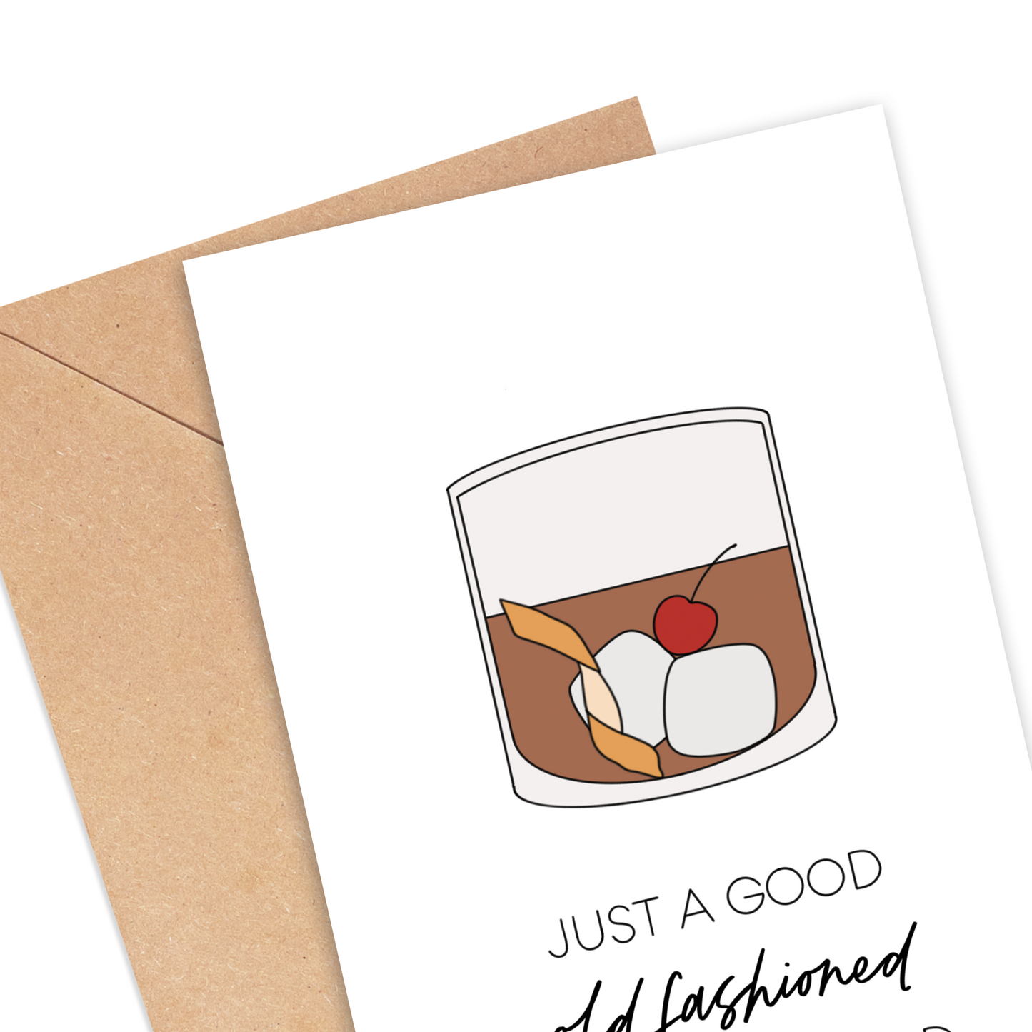 Just an Old Fashioned Birthday Card Simply Happy Cards
