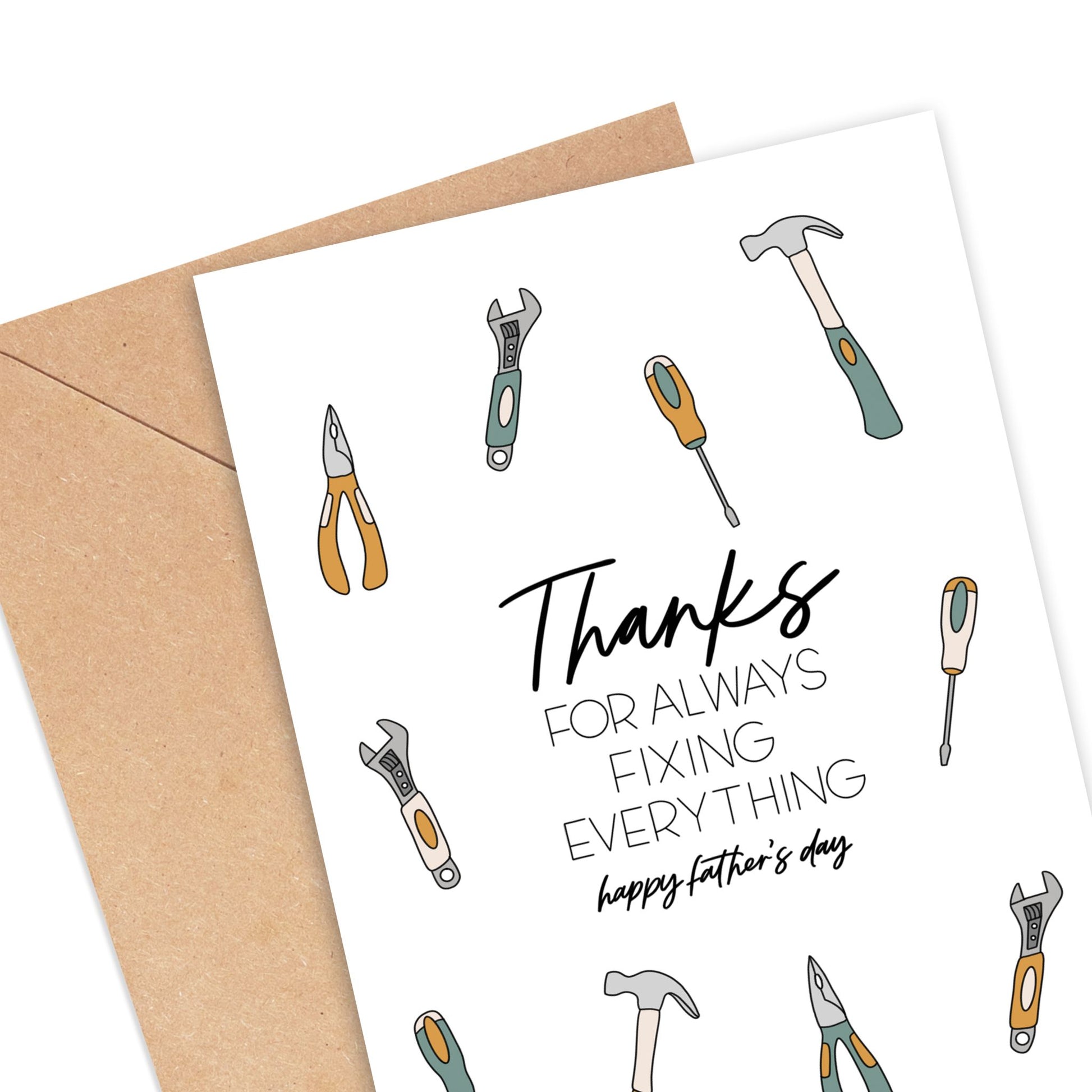 Thanks for Always Fixing Everything Card Simply Happy Cards