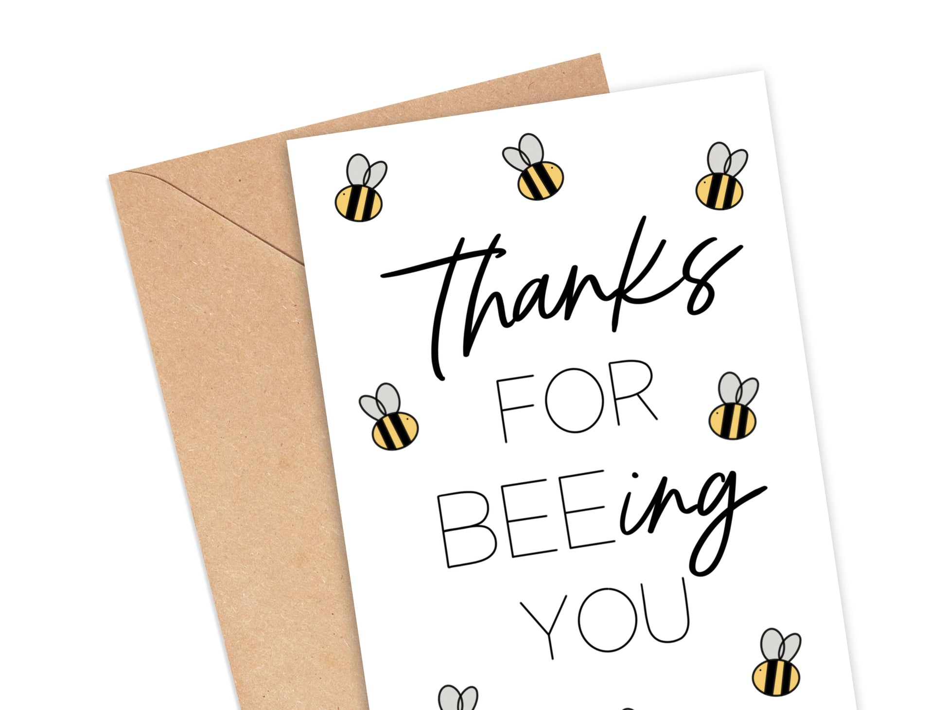 Thanks for Bee-ing You Card Simply Happy Cards